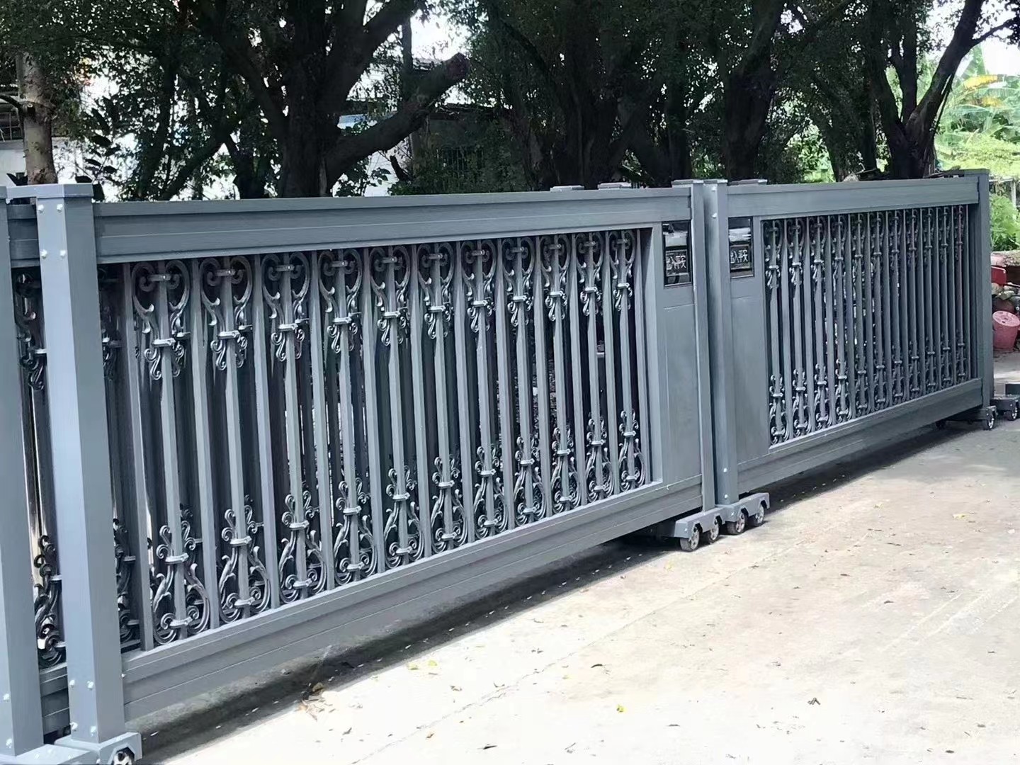 單/無軌直線段滑門