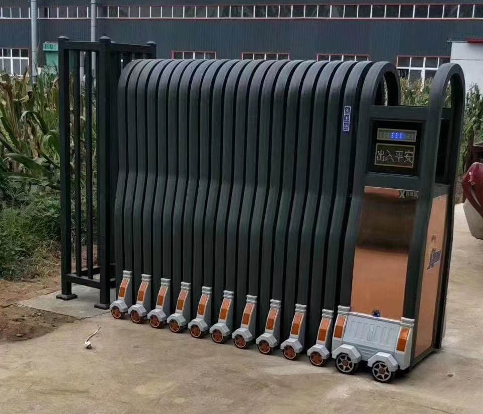 鋁合金電動伸縮門