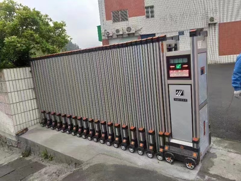 鋁合金電動伸縮門